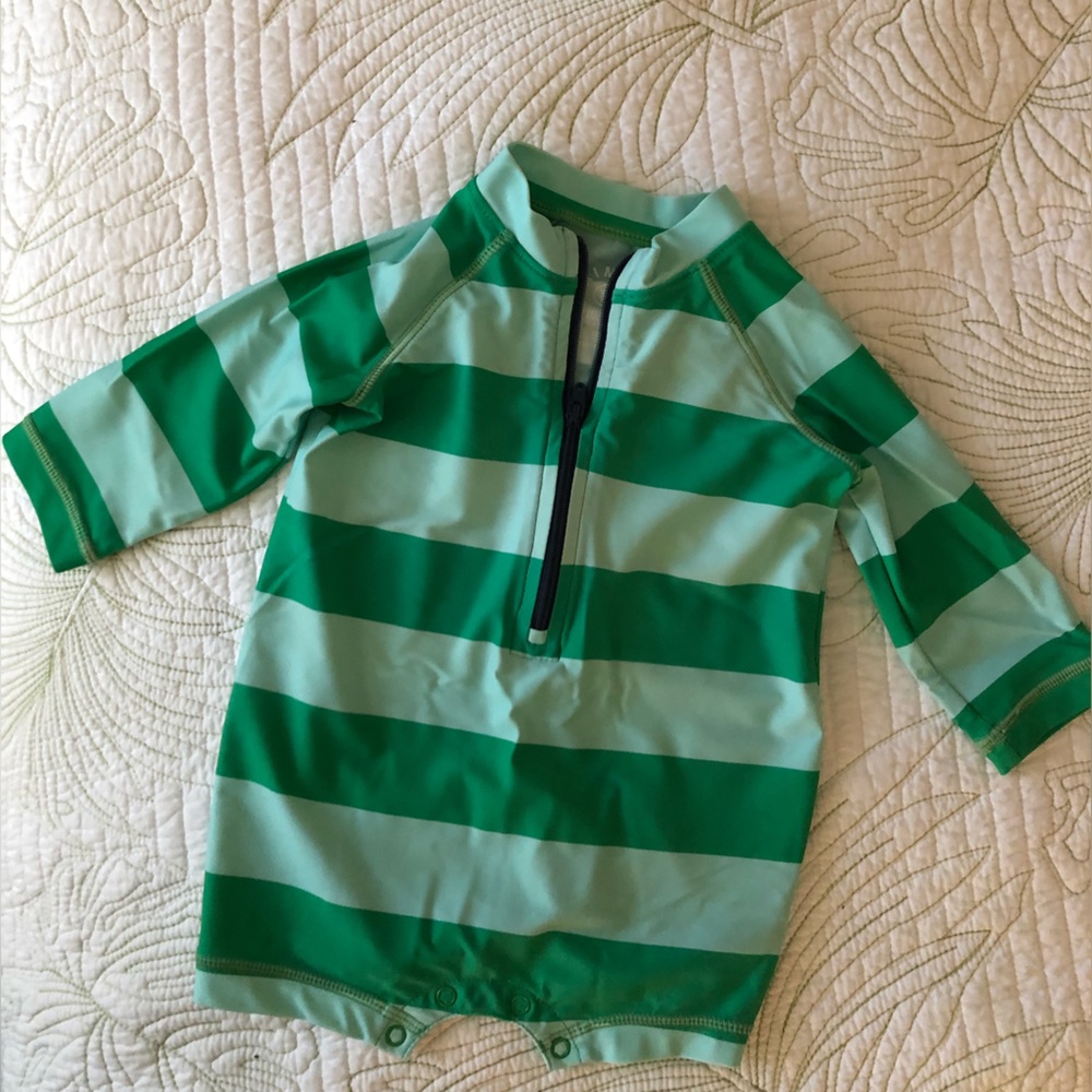 Primary baby rash guard.  3-6 m